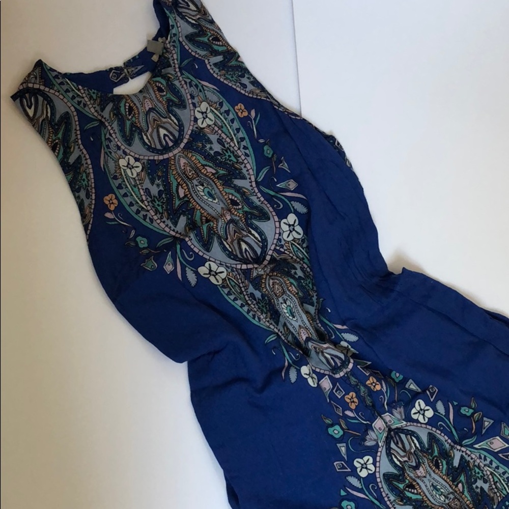 Ecote boho keyhole back dress